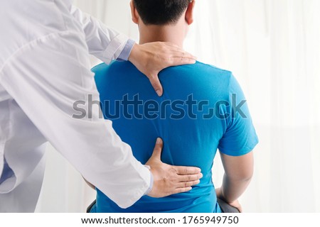 Similar – Foto Bild Männliche Therapeut tun Massage für Patienten