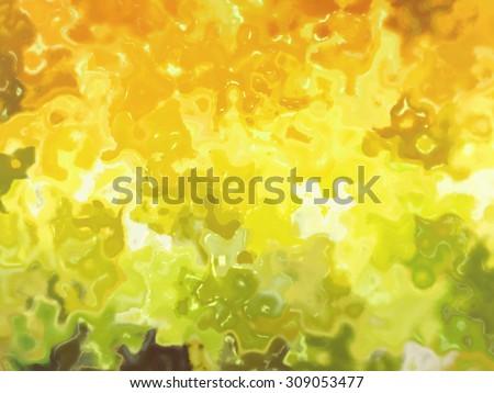 Yellow creative abstract grunge background