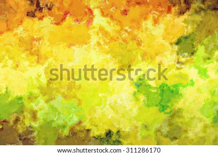 Yellow creative abstract grunge background