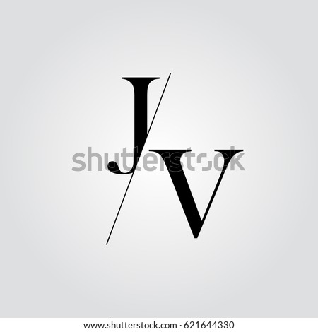 JV Logo Stock fotó © 