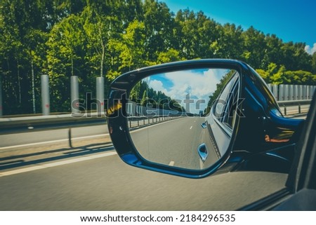 Similar – Image, Stock Photo Rear view of a baby with a cap