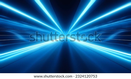 Similar – Image, Stock Photo glowing lines, tunnel, neon lights, virtual reality, abstract background, round portal, arch, pink blue spectrum vibrant colors, laser