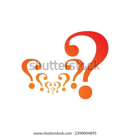 question mark concept for business, education world. question marks. question mark concept on white background