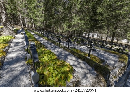 Similar – Foto Bild Kriegsfriedhof in Italien