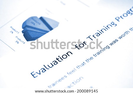 evaluation for training program survey