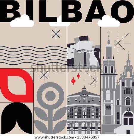 Similar – Image, Stock Photo BILBAO, SPAIN