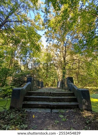 Similar – Image, Stock Photo Stairs, Shadow, Bridge