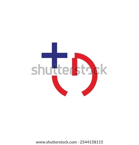 power button plus technology logo vector 