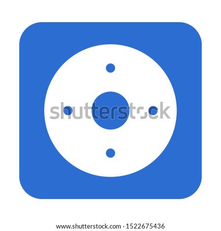 Remote Button Icon Vector Design