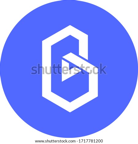 Band Protocol token coin logo vector icon