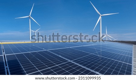 Image, Stock Photo Use solar energy