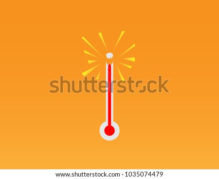 Hot thermometer bursting. - Illustration
Thermometer, Goal, Instrument of Measurement, Exploding, Heat - Temperature,mercury