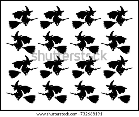 halloween celebration background with flying