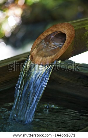 Japanese Bamboo Fountain