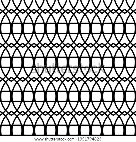 Design seamless monochrome zigzag pattern. Abstract waving background. Vector artv