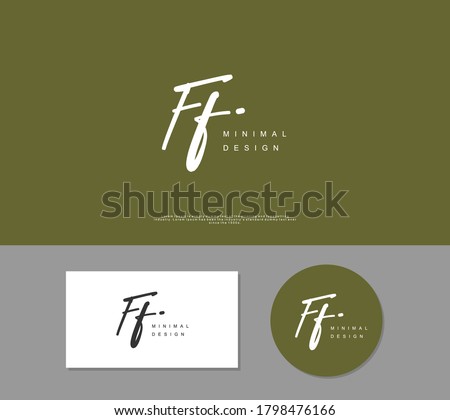 Similar – Image, Stock Photo Ff Letters (alphabet)
