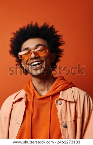 Similar – Image, Stock Photo Young handsome man posing near a pool