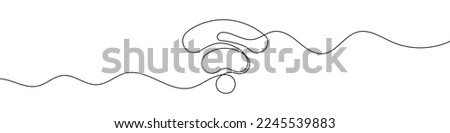 Continuous linear drawing of WI-FI signal icon. One line drawing background. Vector illustration. Linear drawing image of WIFI icon