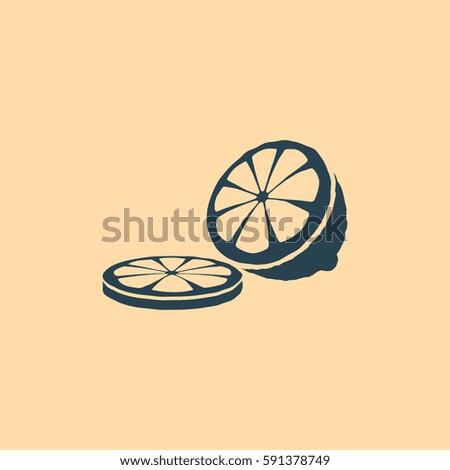 Sliced Lemon Icon