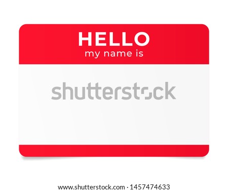 Name Label Templates My Name Is Clipart Stunning Free Transparent Png Clipart Images Free Download