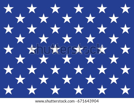 Union Jack flag for Use as USA NAVY flagship in vector.