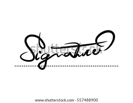 sample signature