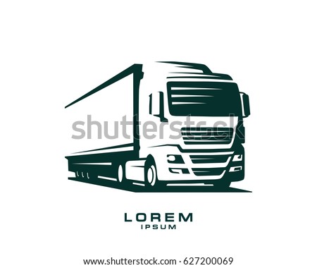 truck logo download free vector art stock graphics images