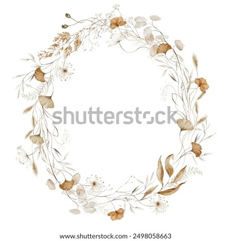 Similar – Image, Stock Photo wreath of flowers