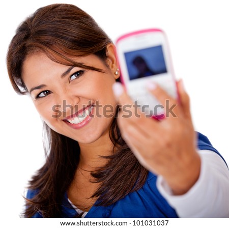 Similar – Image, Stock Photo picture of latinamerican girl smiling