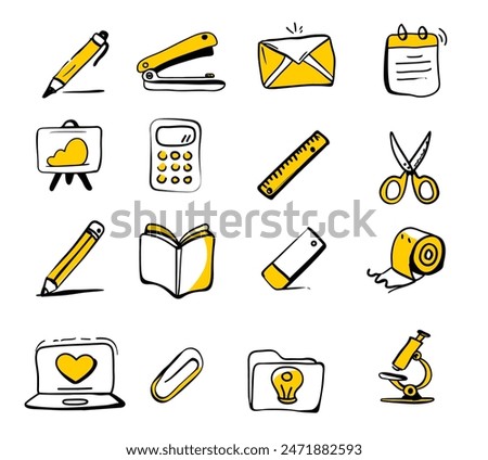 Collection of Stationery Tools Set