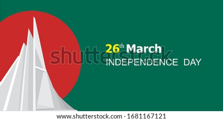 Independence day of Bangladesh, 26 march of Bangladesh. 