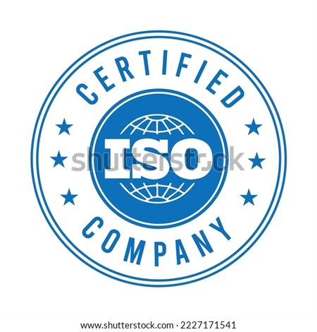 ISO certification . ISO 90012015 logo . ISO 9000 certification Premium Vector
