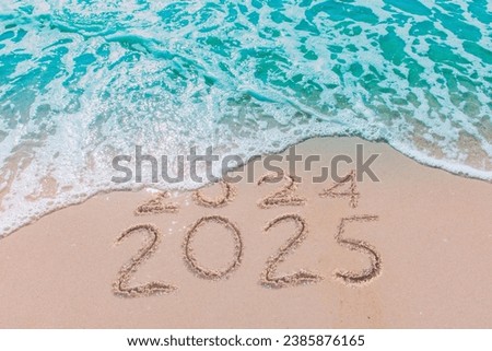 Similar – Image, Stock Photo Happy New Year! Water Rock