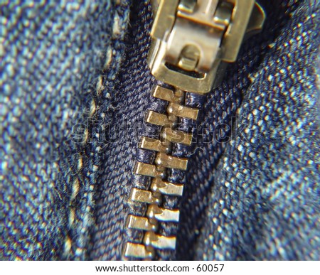 Macro Of A Zipper Stock Photo 60057 : Shutterstock