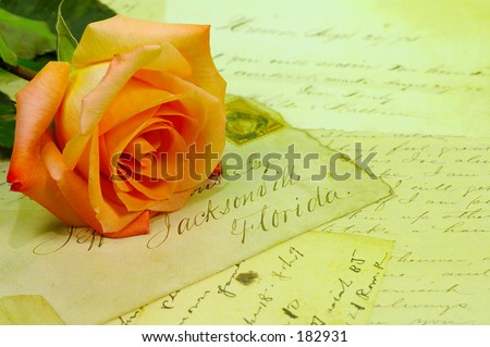 Old Letters and a Rose.