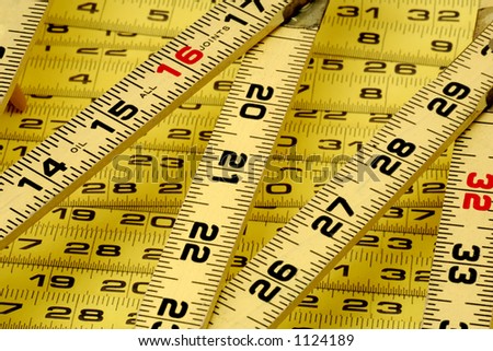 Ruler Background Stock Photo 1124189 : Shutterstock