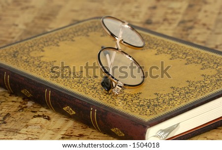 Eyeglasses on a Journal