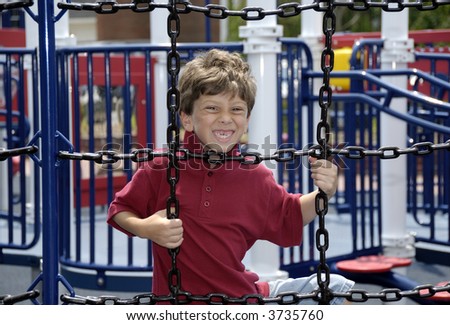 Photo of a Child Playing in a Park - Leisure / Youth