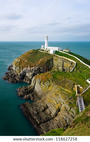 Similar – Image, Stock Photo South Stack Lighthouse