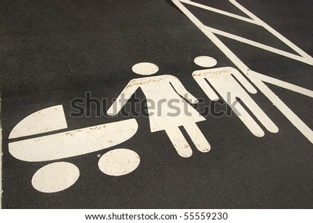 Similar – Image, Stock Photo parking round Parenting