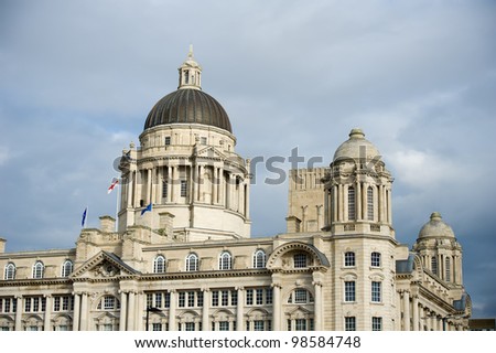 Port of Liverpool Building. One of the famous \