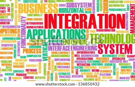 Business Integration as Concept in a Application