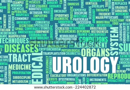 Urology or Urologist Medical Field Specialty As Art
