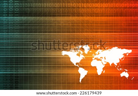 Global Software Company with Technology Data Art