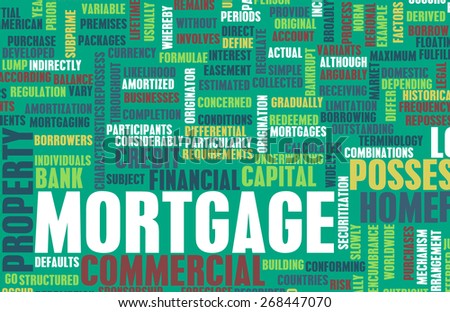 Mortgage Financial Home Loan as a Concept