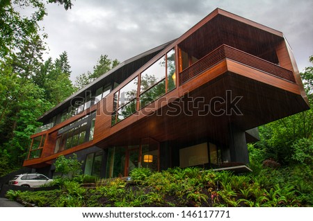 PORTLAND, OR - MAY 25: The house used as a residence for the vampire family \
