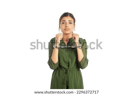 Similar – Image, Stock Photo caught by the gaze of a cat sitting in the middle of the living room