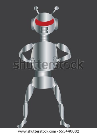 Mr Robot
a robot standing arms akimbo