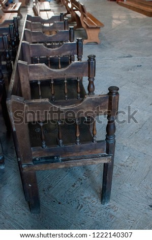 Old Wood Long Chair Background Images And Stock Photos