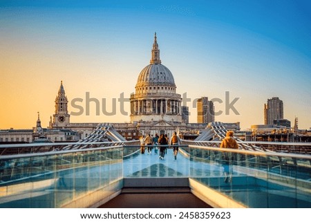 Similar – Image, Stock Photo St Pauls Cathedral in London.